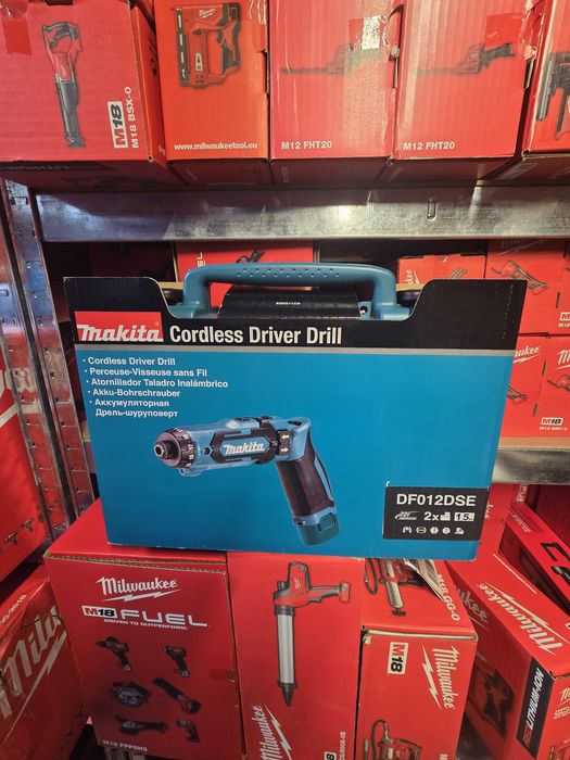 Акумулаторна отвертка Makita DF012DSE