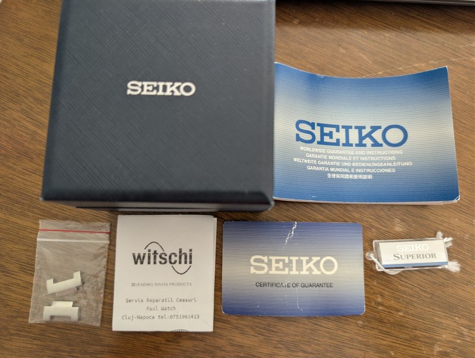 Ceas Automatic Seiko Black Monster Gen 2 SRP307 - Diver 200m Diver's 200m "Shark Tooth" - JDM