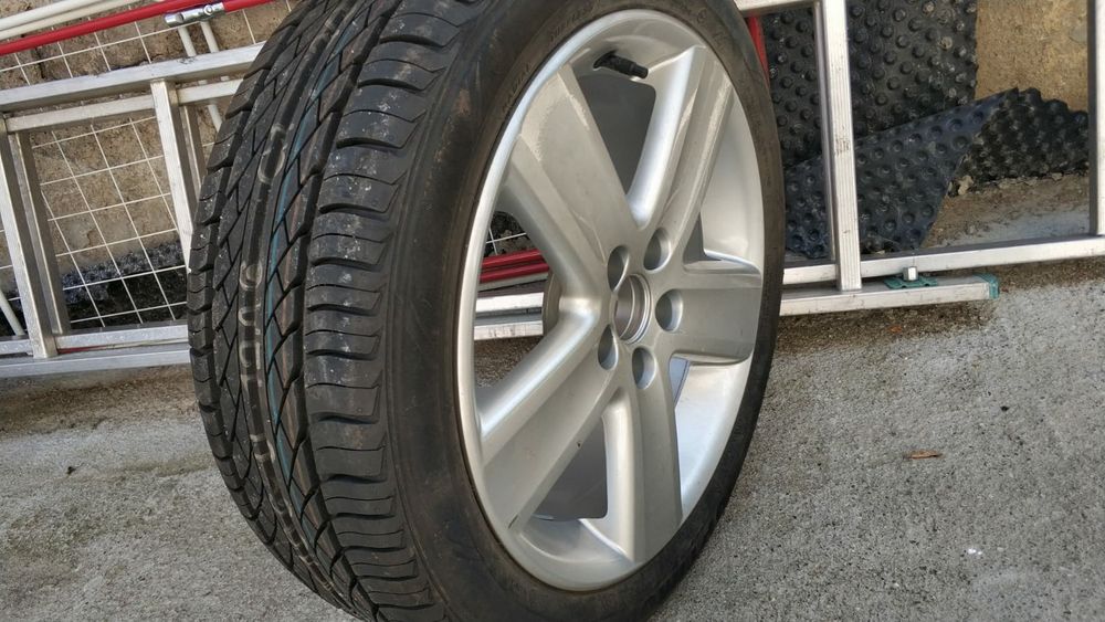 1 bucata janta Aluminiu cu anvelopa noua pentru polo  5 gauri