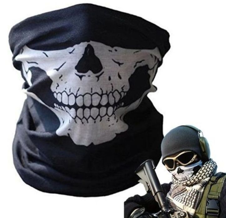 Masca Schelet , Masca Moto Scuter Trotineta Bicicleta Halloween Skull Face