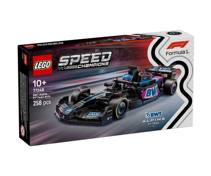 LEGO Speed ​​Champions 77248 - BWT Alpine F1 Team A524 Race Car