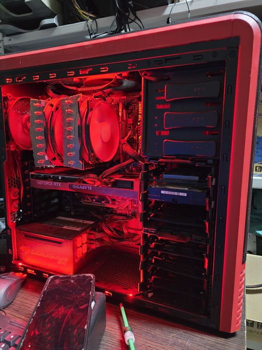 Игровой компьютер i7 9700k 3060ti ssd 500 hdd 2000 астана