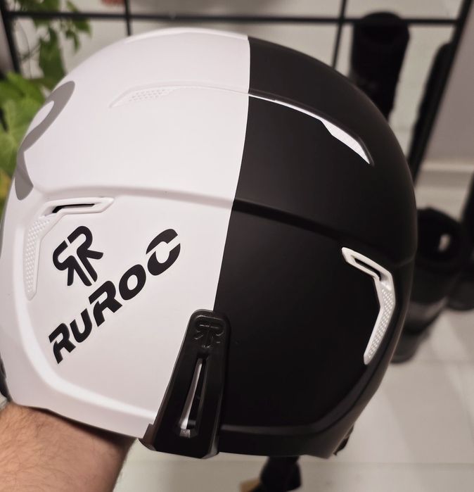 Vand casca  Ruroc  LITE TANNER HALL black and white