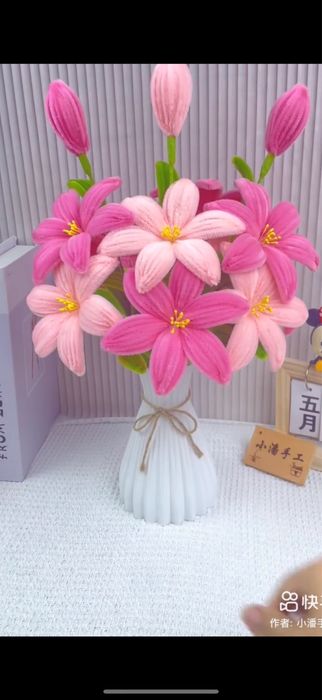 Букет из синельно проволоки