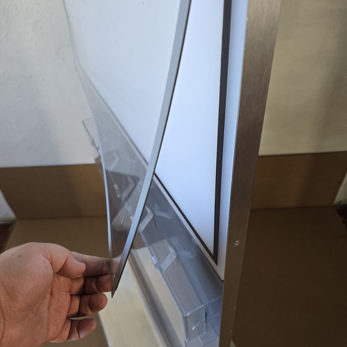 Panou informare, panou publicitar vertical din metal