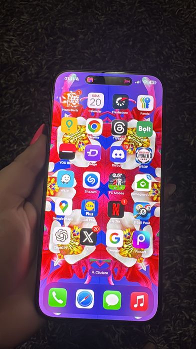 Iphone 15 pro max albastru