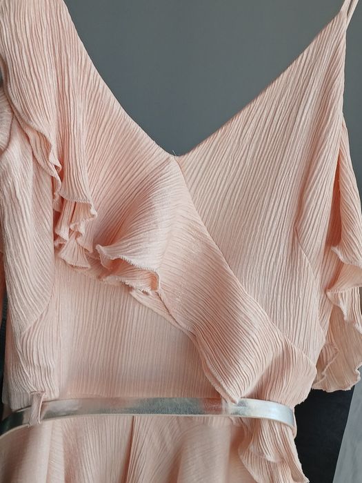 Рокля с бляскав ефект размер 36