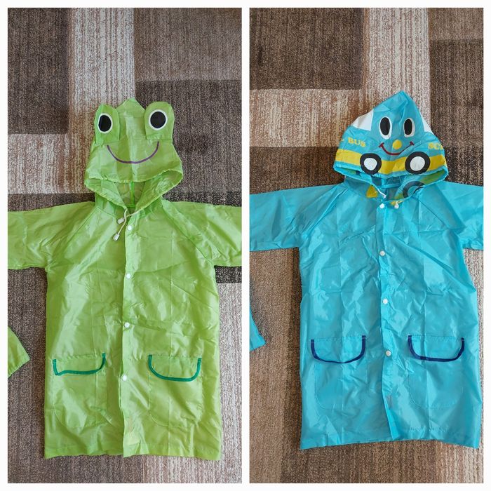 Плащ, дождевик детский. Размер 4-8 лет. Новый.