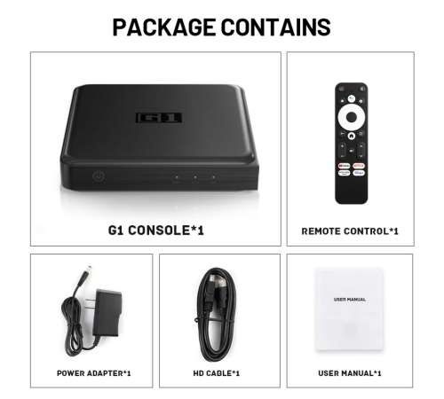 Kinhank G1 , S905X4, RAM 4 GB DDR4, ROM: 32GB