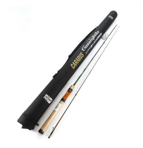 Abu Garcia Carabus Cassiopeia – CCAS-602UL - 1,8 m. 1-8g. с Оригинален Кадифен Калъф и Твърд Тубус!