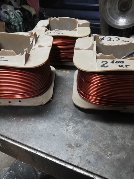 Медни бобини от трансформатор