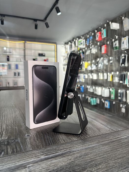 iPhone 15 Pro Max, black, 256GB 100%