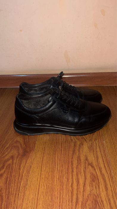 Ботинки мужские экокожа стильный