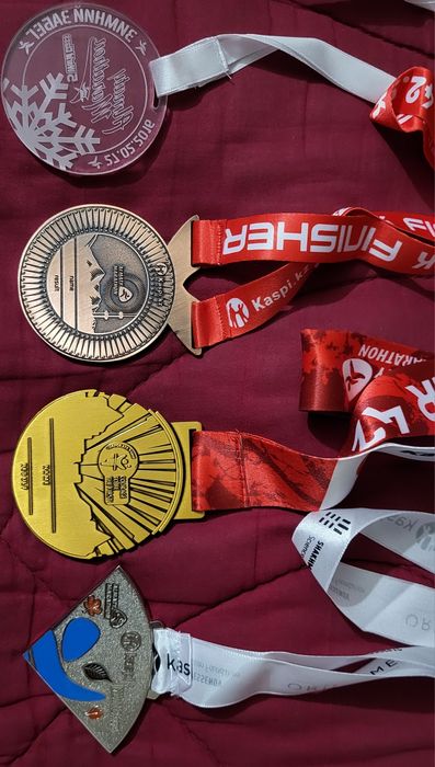 Медаль Алматы марафон