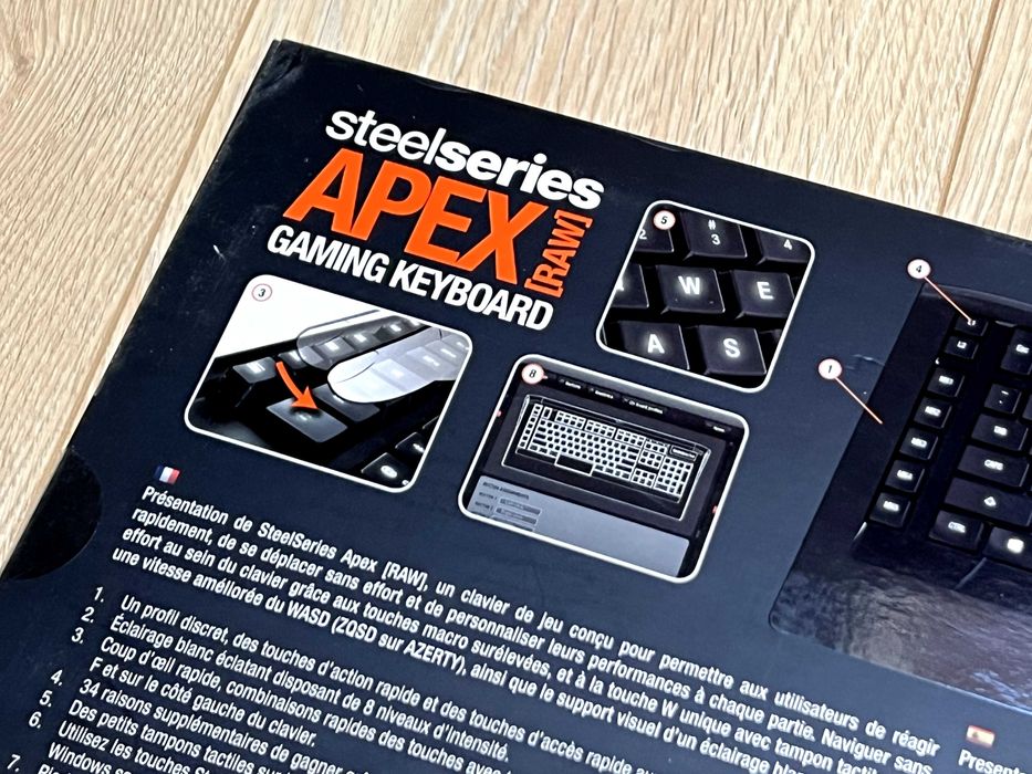 Tastatura SteelSeries APEX 350 RAW Iluminata cu MACRO