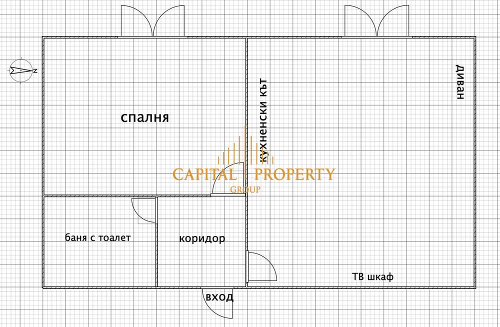 Двустаен, полуобзаведен апартамент,  след ремонт, Възраждане 3 / До Б