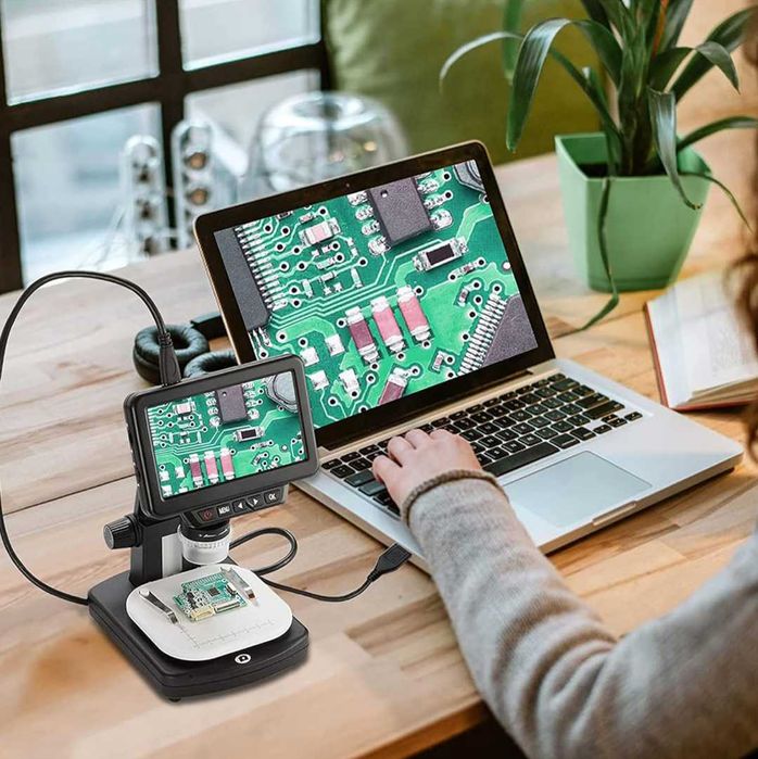 Цифров микроскоп с висока разделителна способност