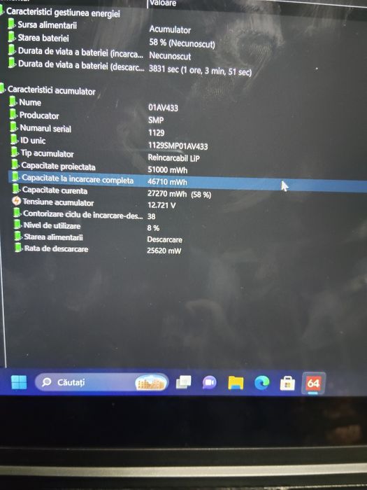 Laptop Lenovo Yoga X380 i5-8350u,8gb RAM ,ssd 256 GB display 13.3 fhd ips touch