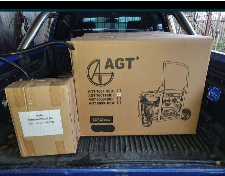 Honda  7601 HSBE TTL, 13 CP, AVR,6.6 kw Germania,monofazat,automatizat