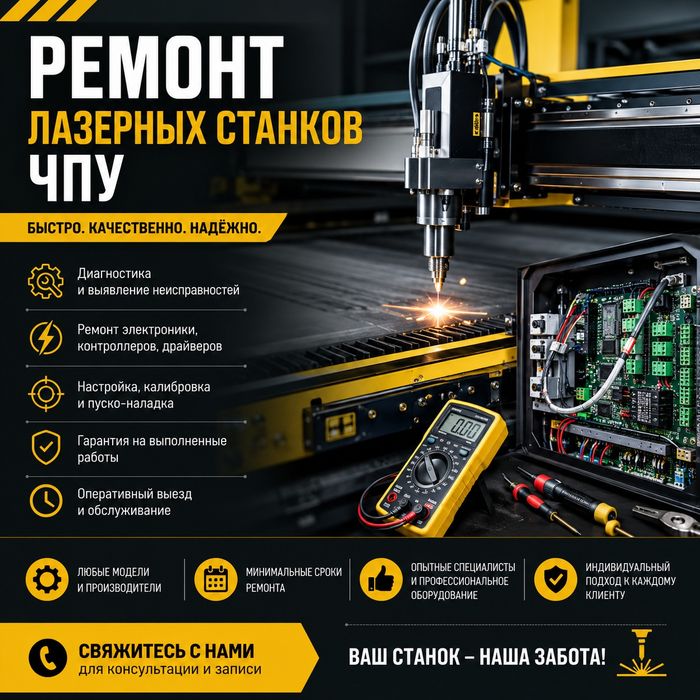 Ремонт станков с ЧПУ