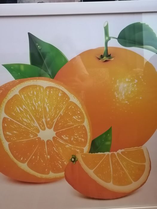 Картина в раме под стеклом