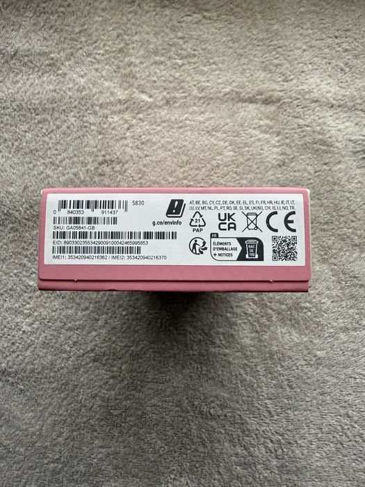 google pixel 9 SIGILAT  128GB peony