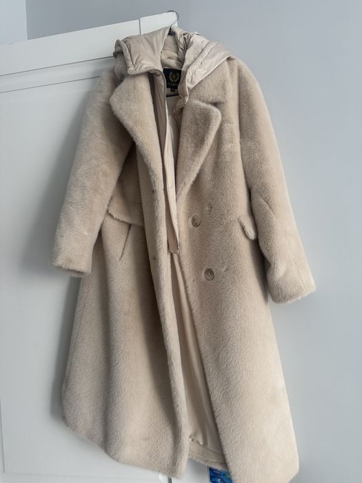 Шуба из эко меха