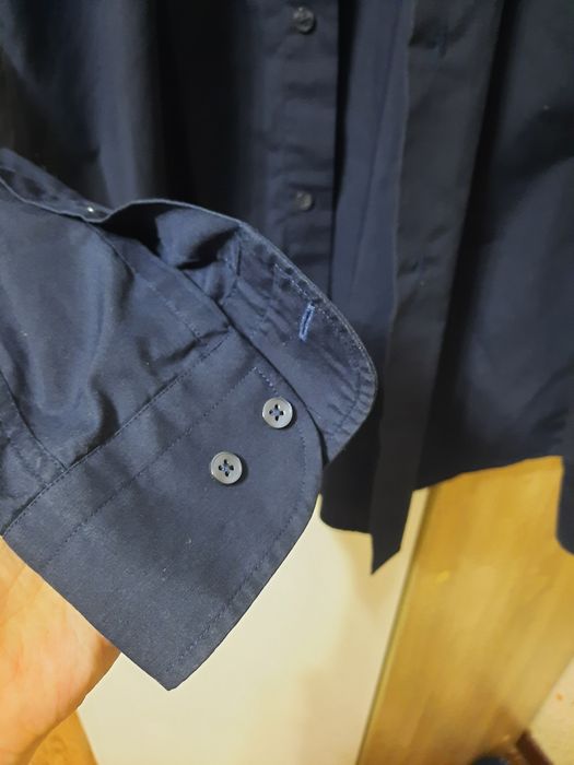 Рубашка темно синий