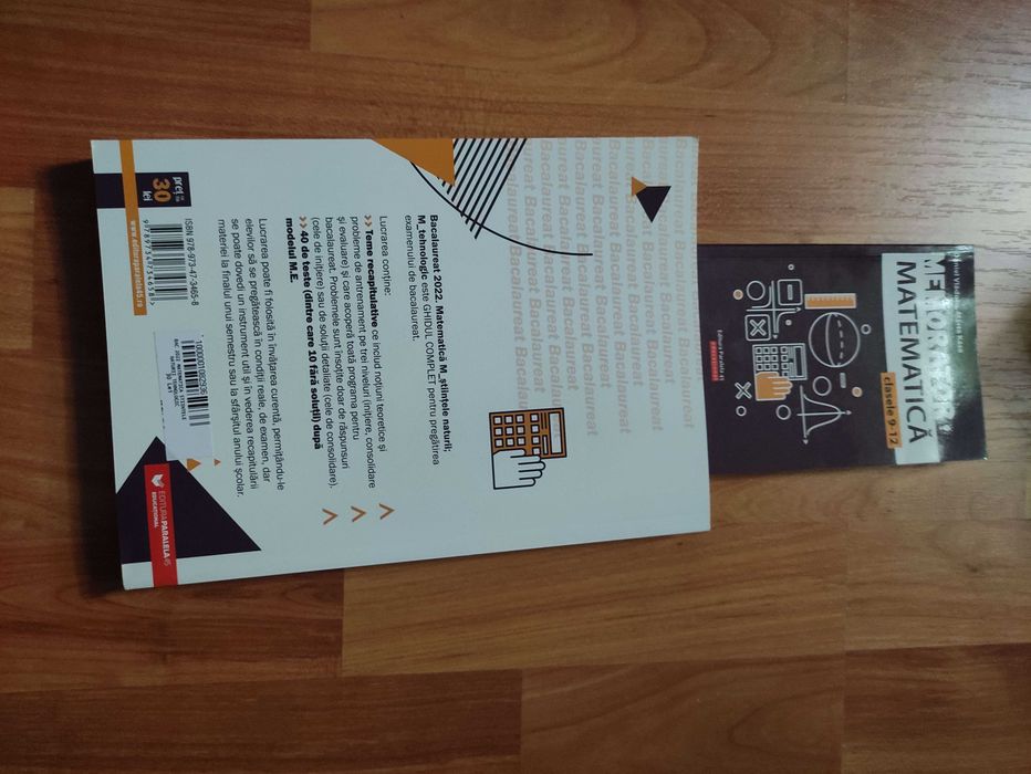 Culegeri bac matematica / biologie