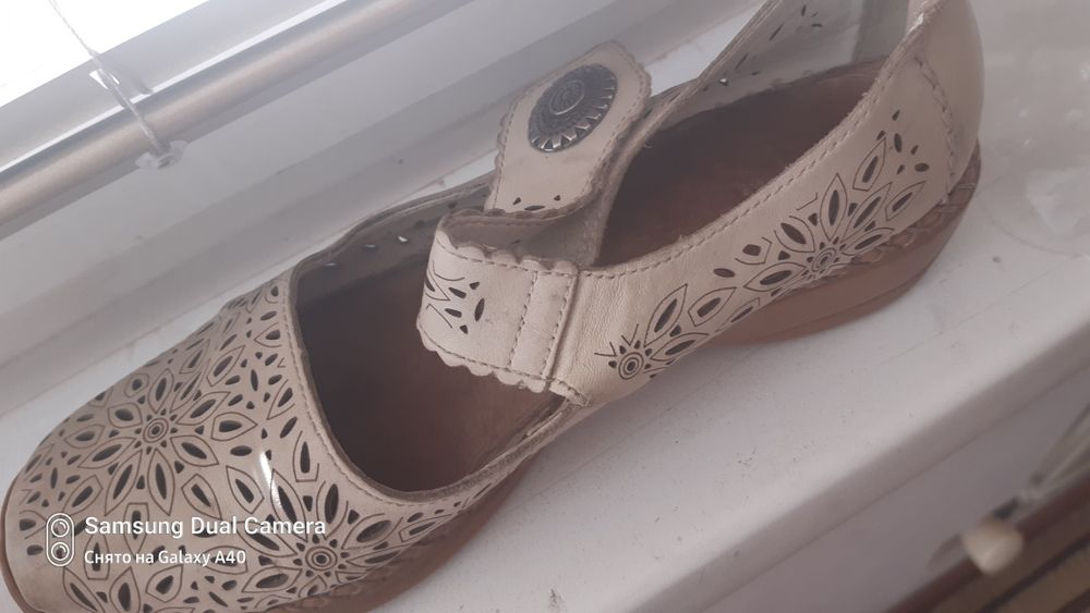 летние туфли Rieker 36р