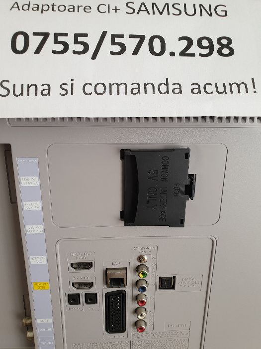 Adaptor smart card digi rds common interface CI+ Samsung Original Nou!