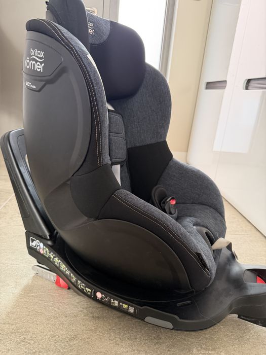 Детско столче за кола i-SIZE Britax Romer Dualfix, 40-105 см, Синьо
