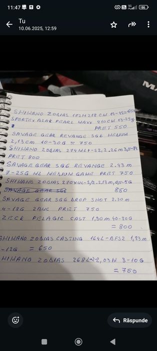 Lansete spining & baicasting