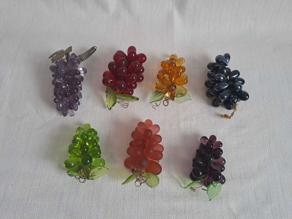 strugure sticla murano ametist feng shui