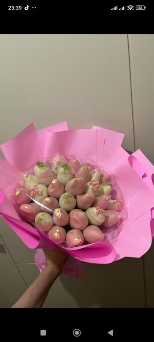 Клубника в шоколаде Подарок Букеты Боксы корзина круглосуточно