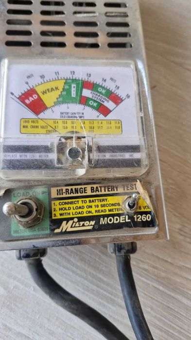 Milton тестер напряжения Model 1260