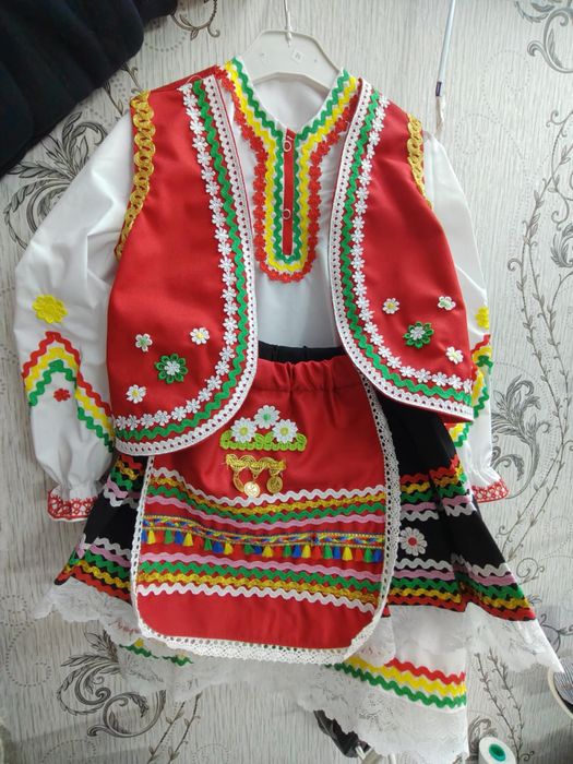 Детска народна носия, размери от 92 до 122