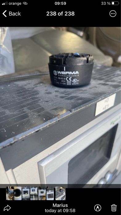 Control panel moeller pentru masinile automatizate automate