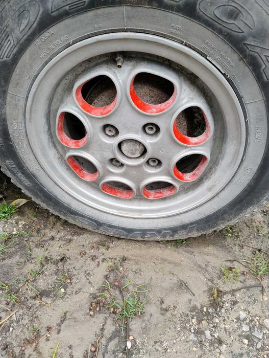 Пет броя алуминиеви джанти 13 ки.