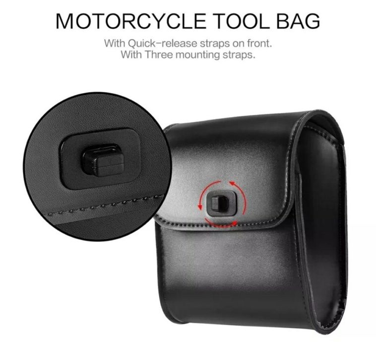 Geanta moto ATV scule tool bag chopper custom bobber gentuta
