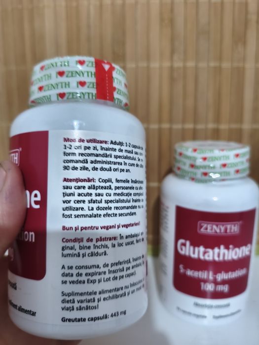 Glutathione S-acetil L-glutation, 60 pastile.