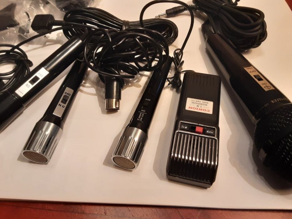 microfoane, AIWA, CANNON, SANYO