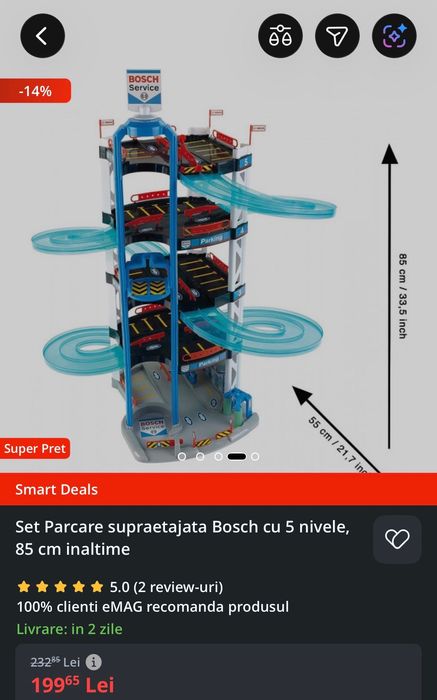 Parcare Bosch Car Service & Banc de lucru Bosch