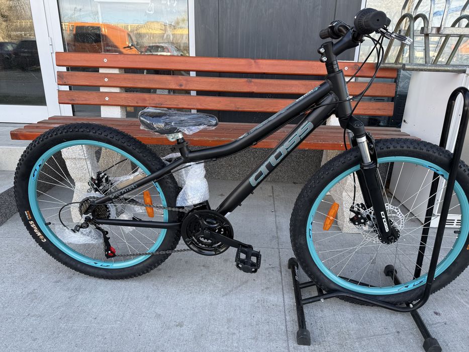 НОВ алуминиев юношески велосипед CROSS SPEEDSTER 24 цола