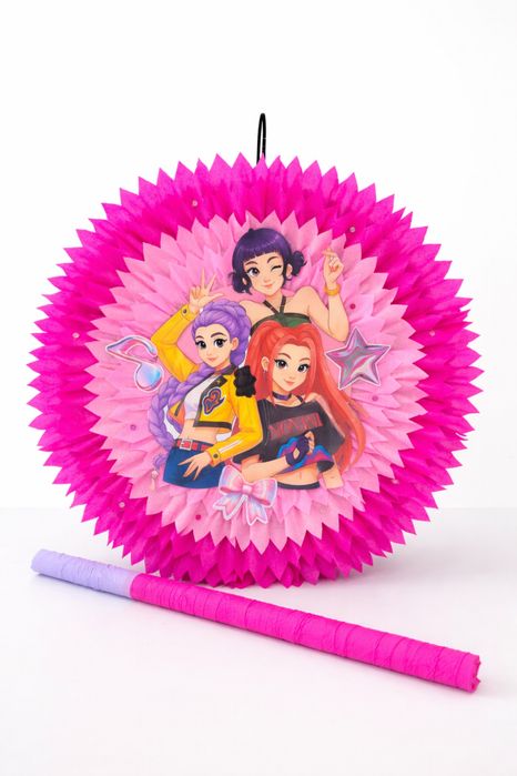 К поп демон K pop demon hunters пинята за рожден ден и парти