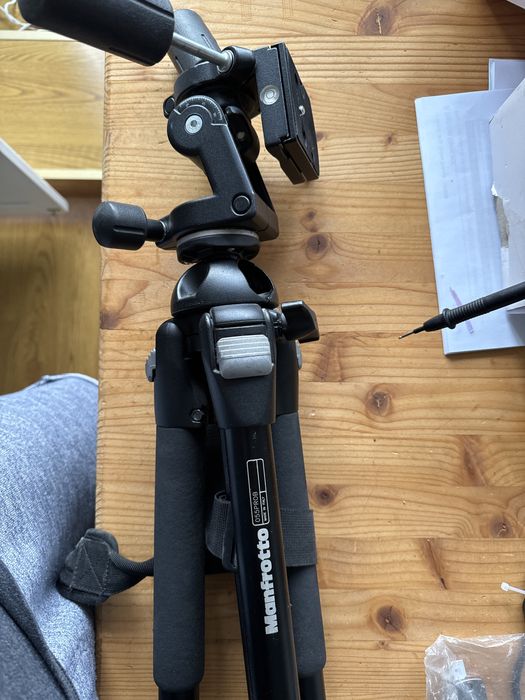 Manfrotto 055PROB +329RC4 + monopod