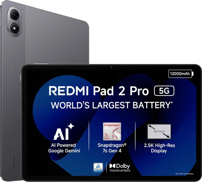 Новый REDMI Pad 2 Pro, 128GB 5G