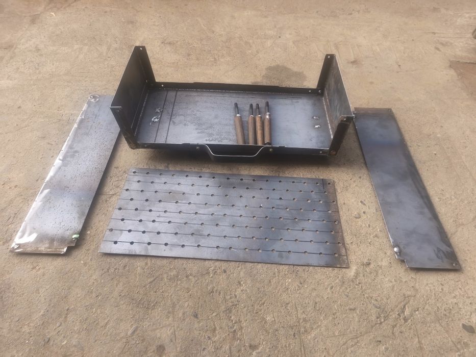 Мангал чемодан для отдыха и похода