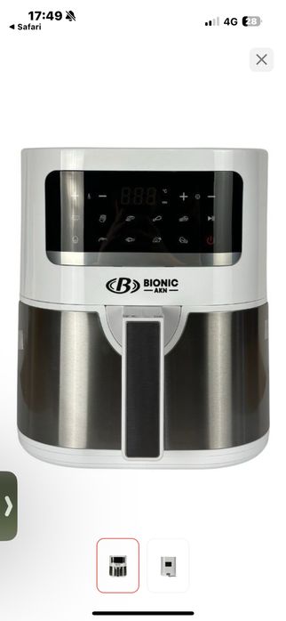 Аэрогриль Bionic AKN KDF-562D-3 белый