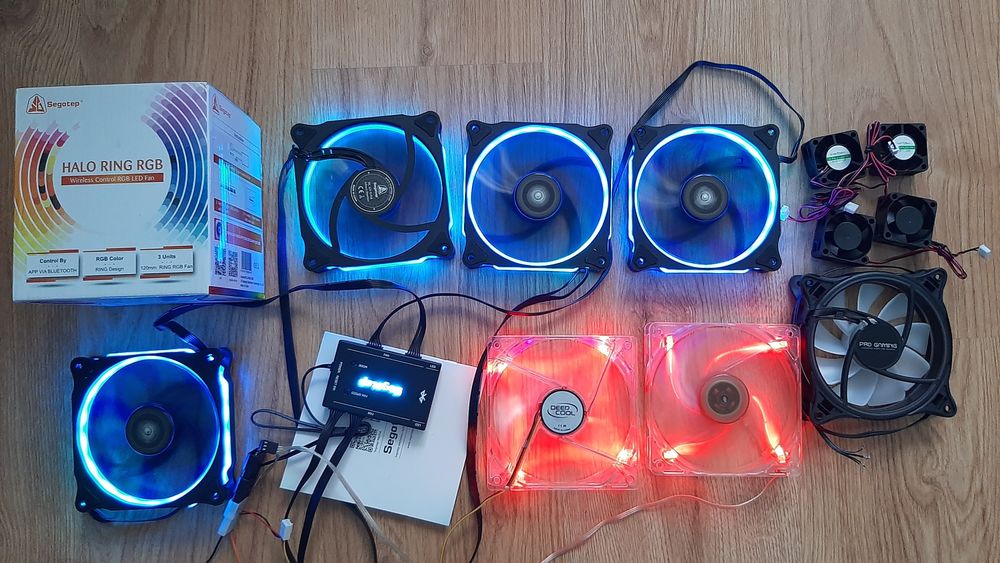 Cooler pc kit Ventilatoare 12v rayzen procesor carcasa 120,40 mm,12,4c